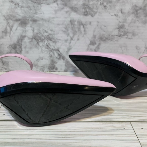 Calvin Klein Purple Gel Pod D Orsay Adjustable Strap Roya Pointed toe Stiletto - Picture 6 of 6